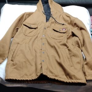 Wrangler Workwear Men's Hooded Snap Coat Size XL